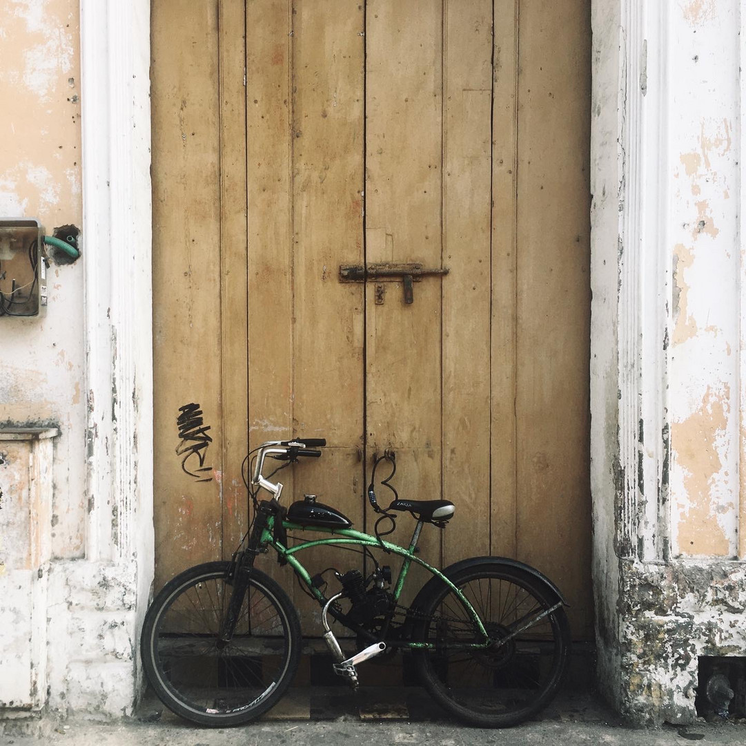 Modificación de bicicleta colombiana