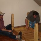 Möbel Aufbau nach Männerbier