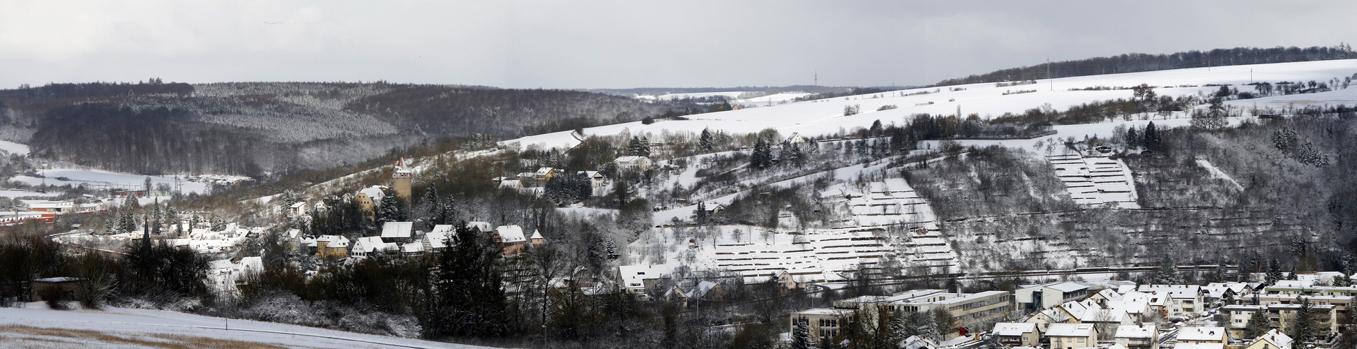 Möckmühl im Winter