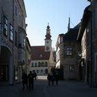 Mödling: Herzoggasse und Altes Rathaus