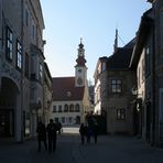 Mödling: Herzoggasse und Altes Rathaus