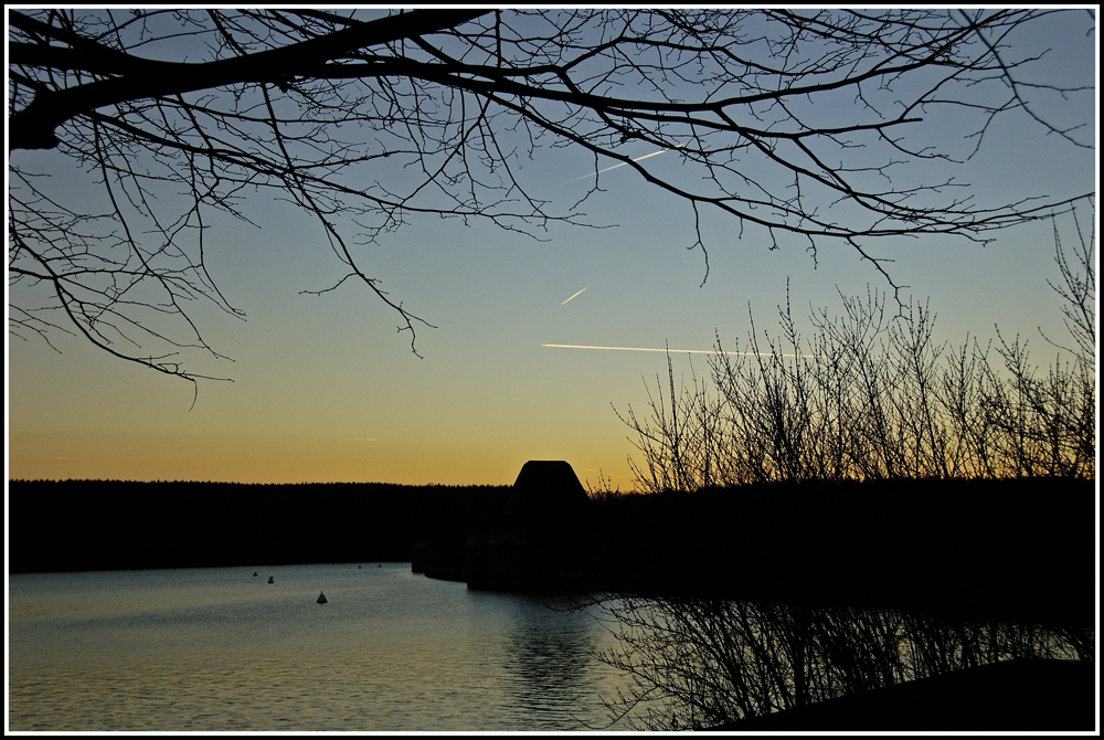 Möhnesee, heute Abend