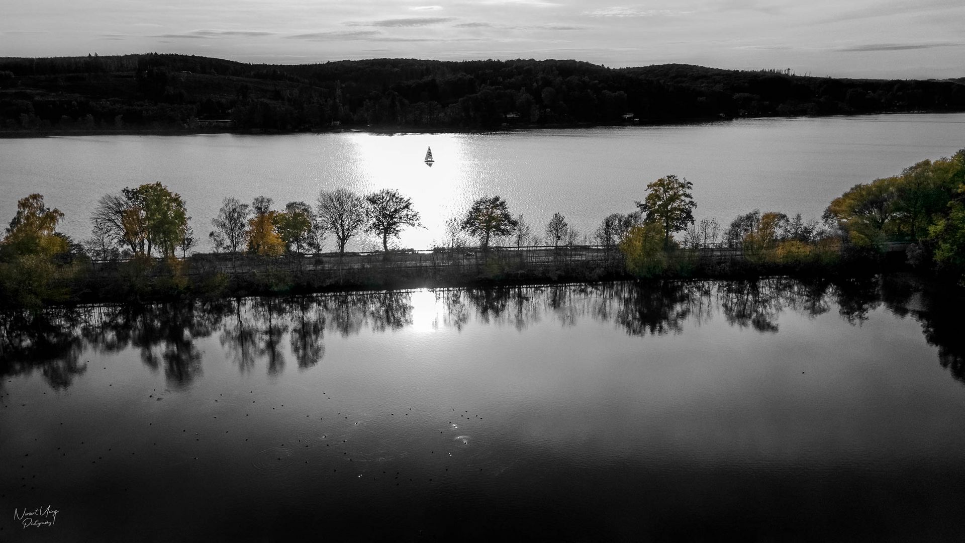 ... Möhnesee im Herbst ...