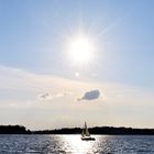   Möhnesee romantisch am Abend 