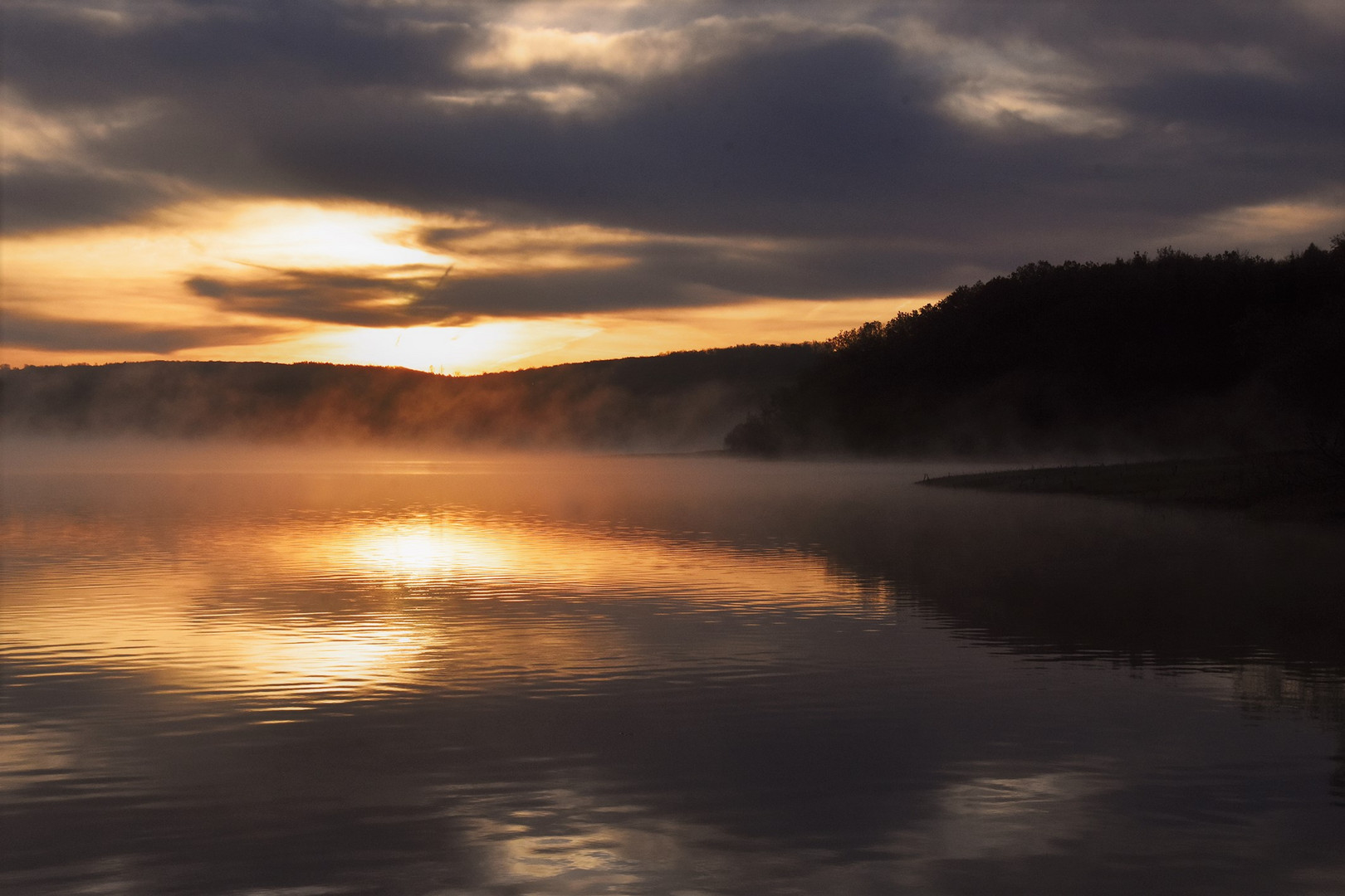 Möhnesee Sonnenaufgang....