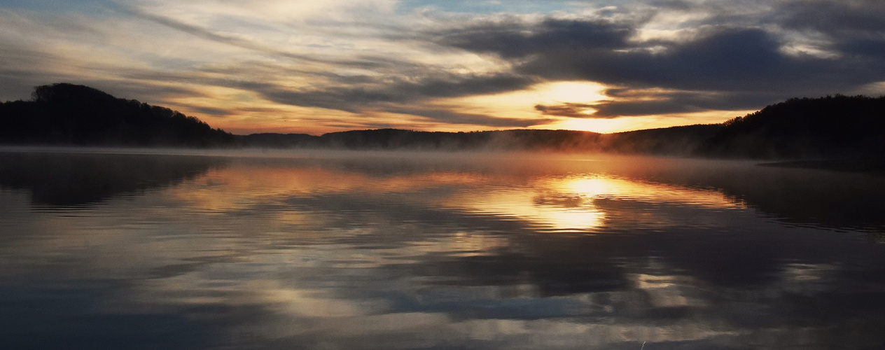 Möhnesee Sonnenaufgang....