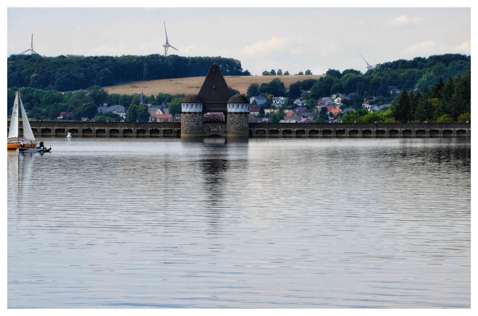 Möhnesee Sperrmauer Möhnetalsperre