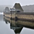 Möhnesee Sperrmauer um 15.00 Uhr