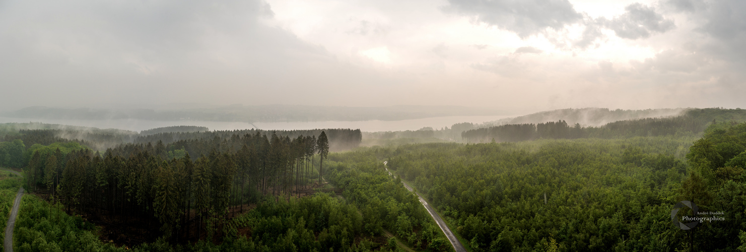 Möhnesee Turm Panorama