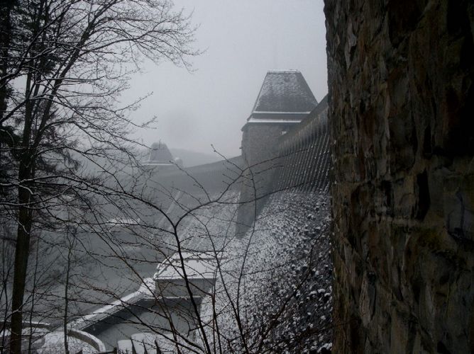 Möhnetalsperre im Winter