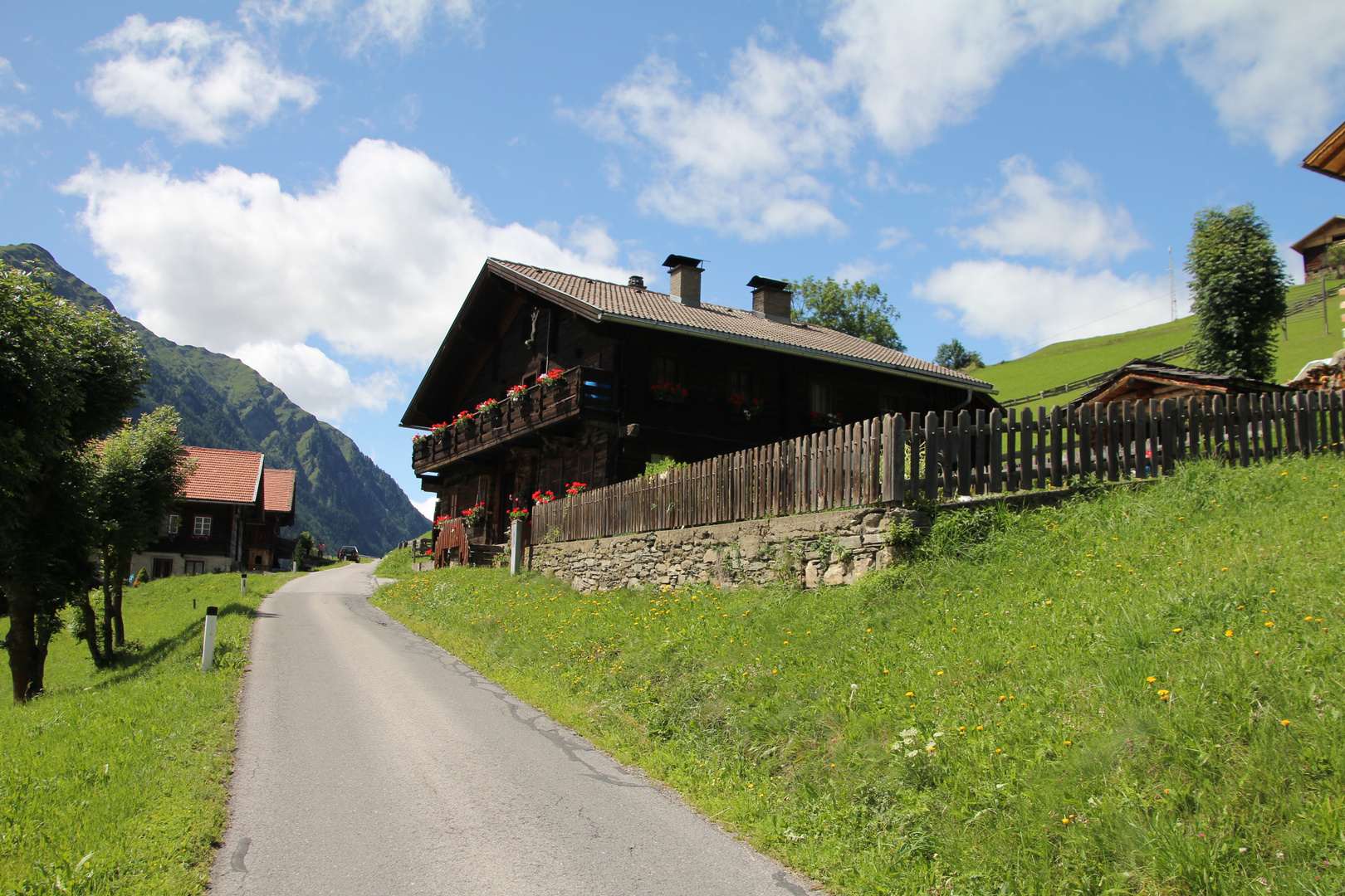 Mölltaler Bergwelt in Richtung ...