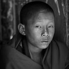 Mönch in Bhutan
