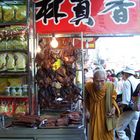 Mönch in Chinatown, Bangkok 2005