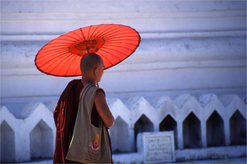 Mönch in Myanmar