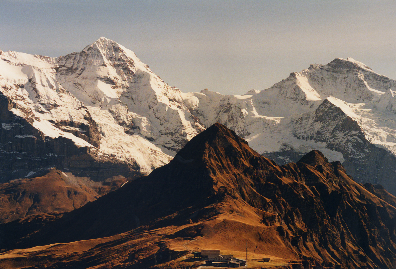 Mönch und Jungfrau im Herbst