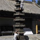 Mönche am Wu Ling Shan / China