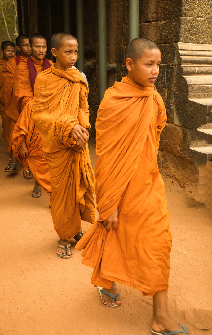 Mönche aus Kambodscha 