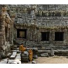 Mönche in Angkor Prohm