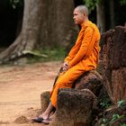 Mönche in Angkor Wat