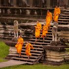 Mönche in Angkor Wat