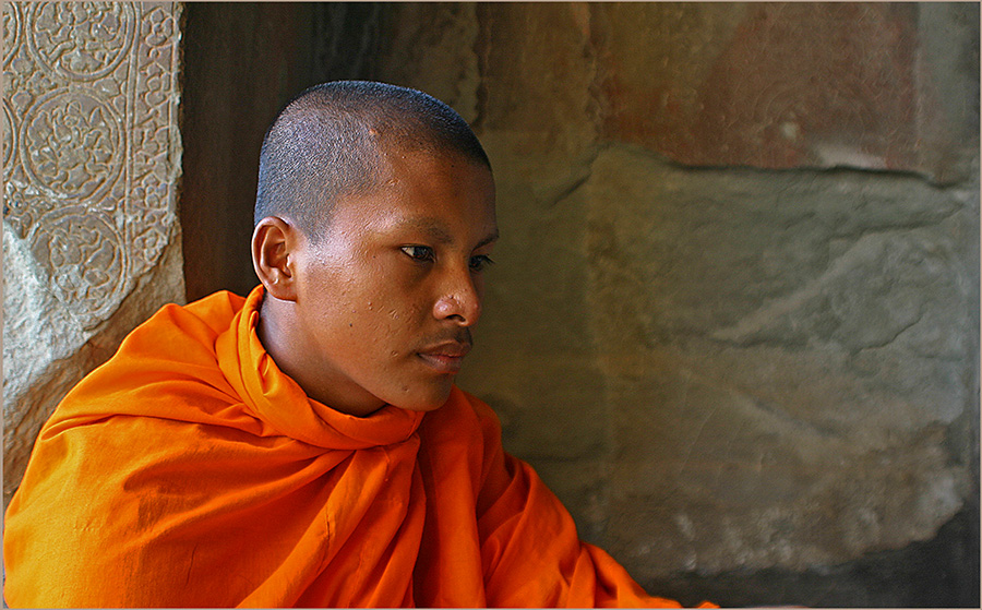 Mönche in Angkor.....2