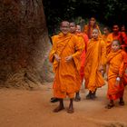 Mönche in Angor Wat