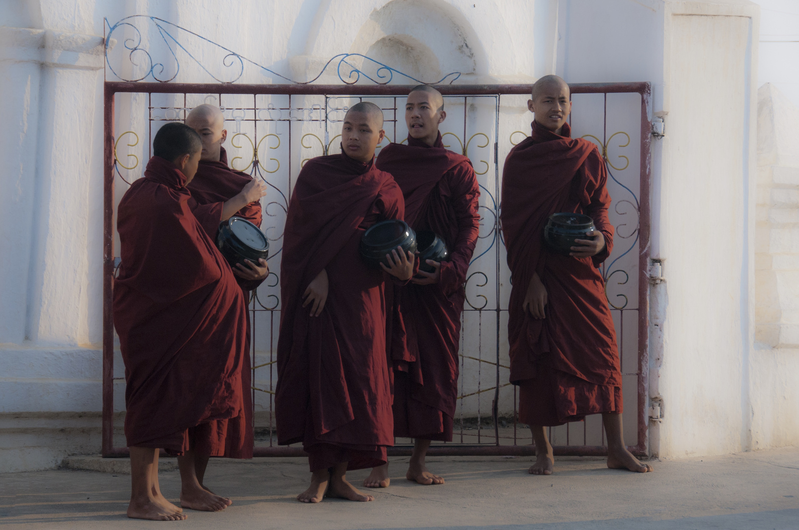 Mönche in Naung Shwe