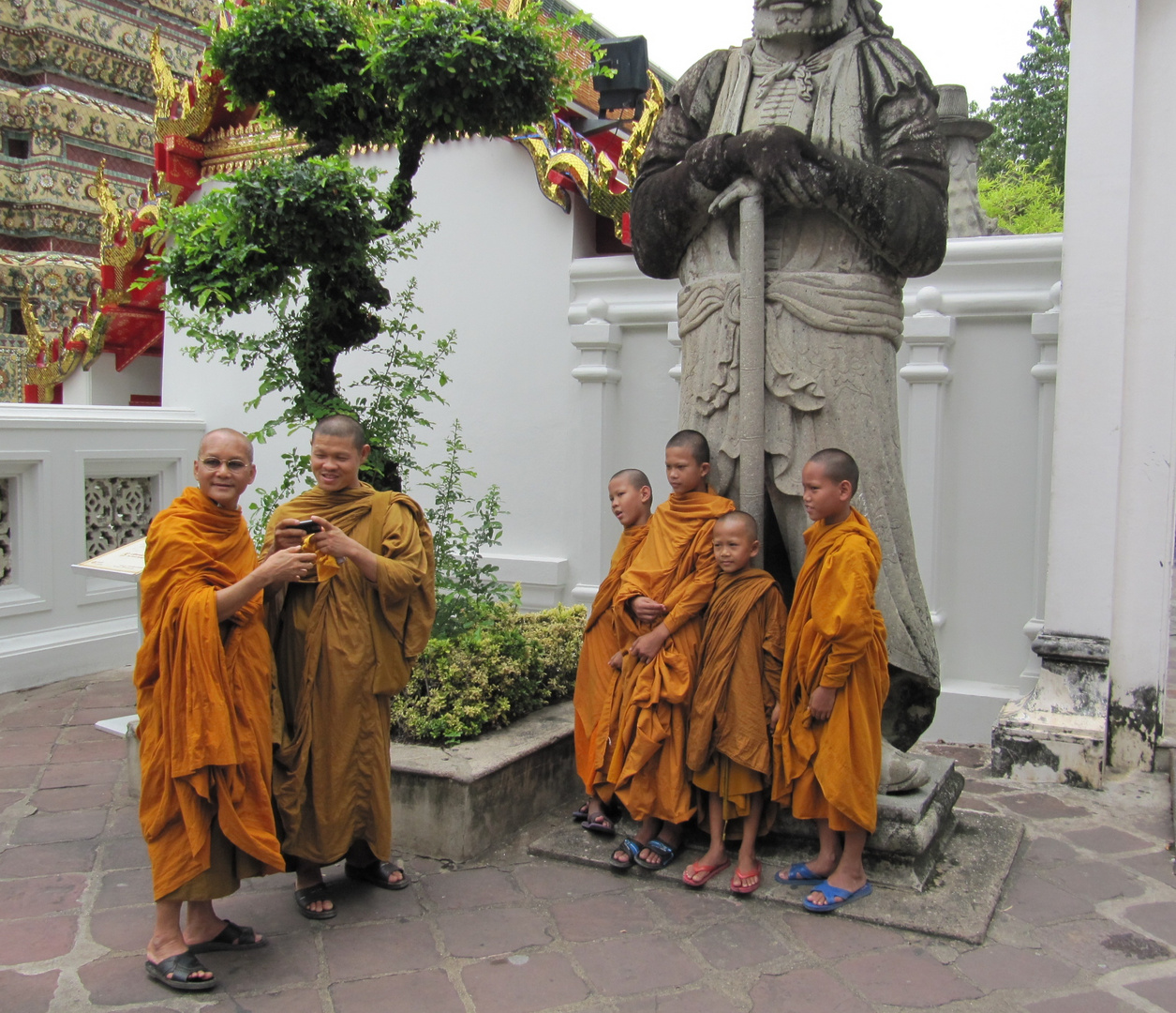 Mönche in Thailand