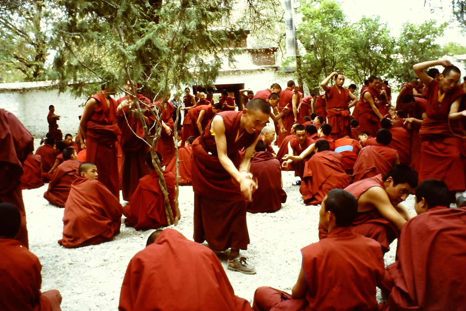 Mönche in Zentraltibet