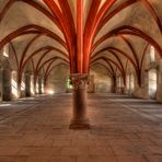 Mönch's Dormitorium im Kloster Eberbach