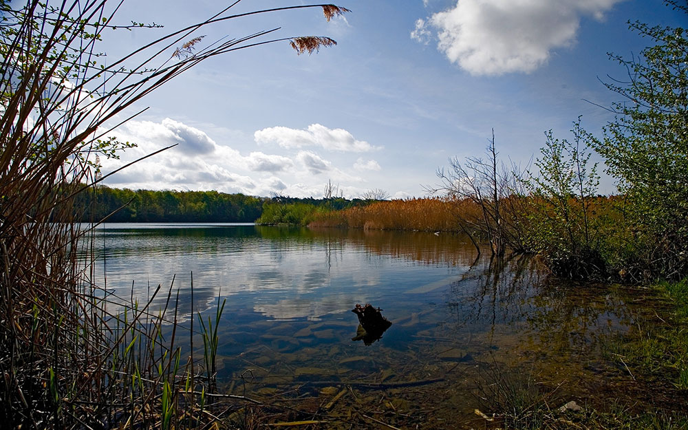 Mönchwaldsee am 1.Mai 2008