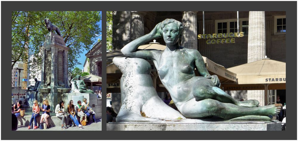 Mönckebergbrunnen in Hamburg