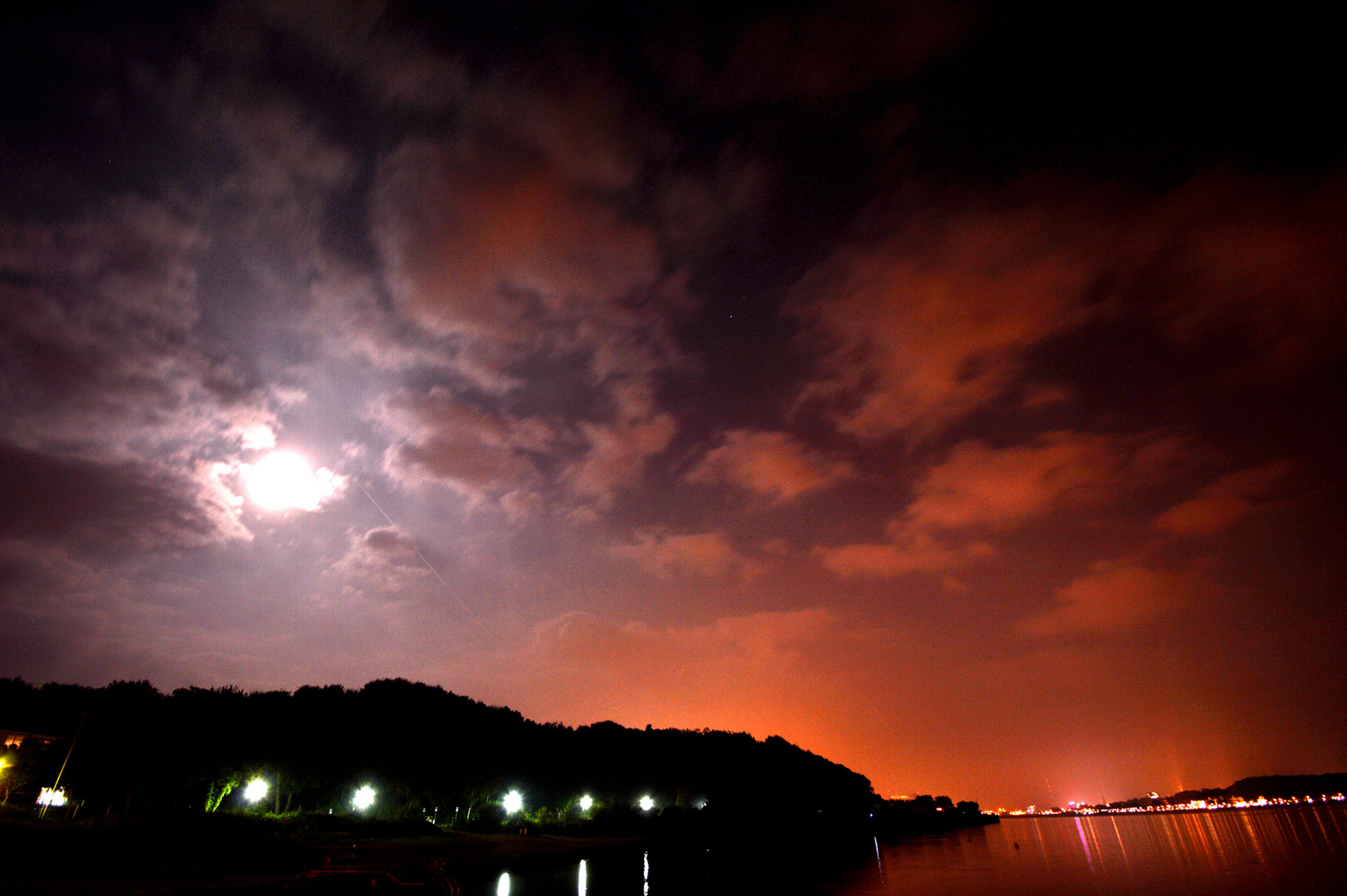 Mönkeberg bei Nacht