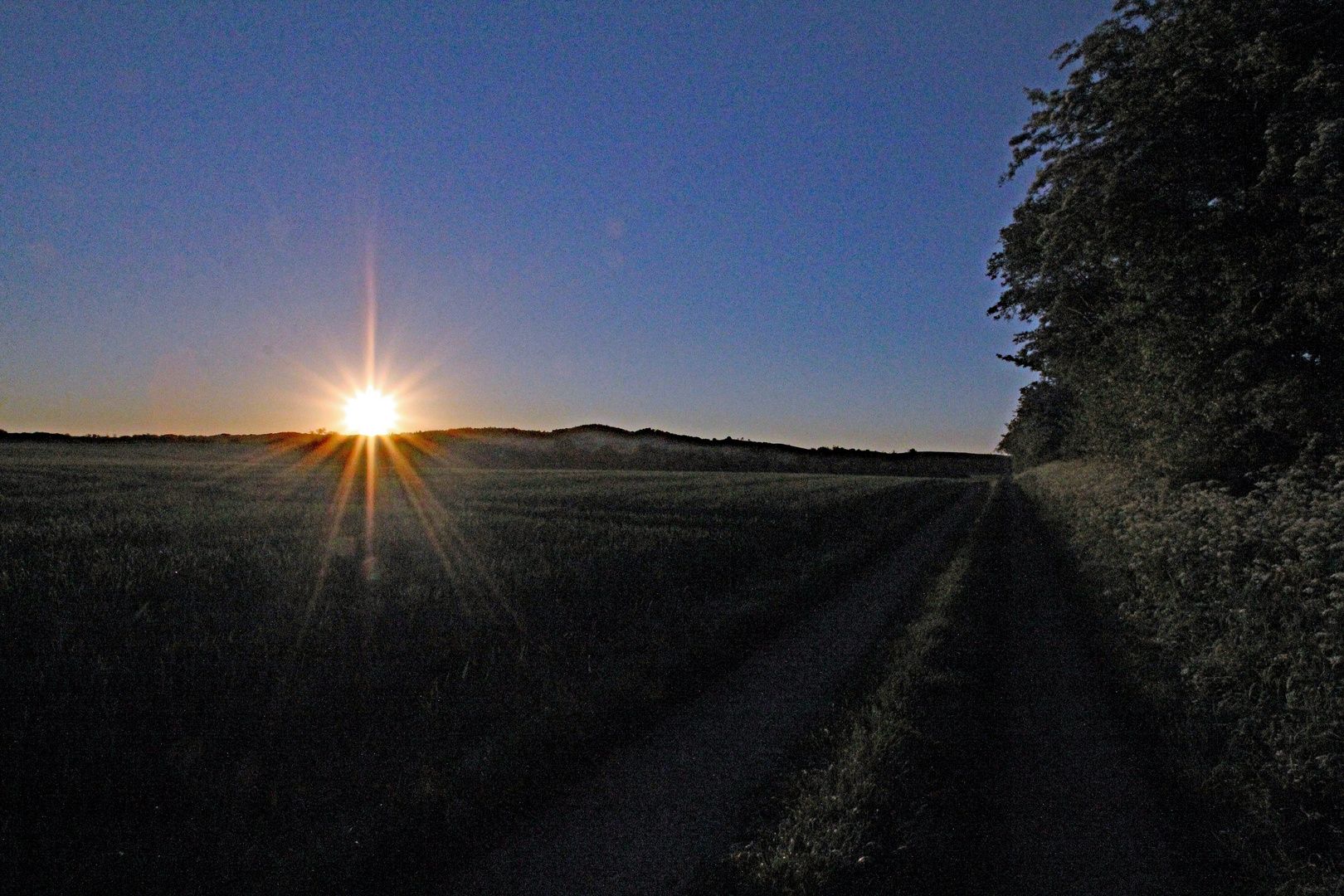 Möns Klint am Morgen