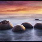 Moeraki Boulders . 2