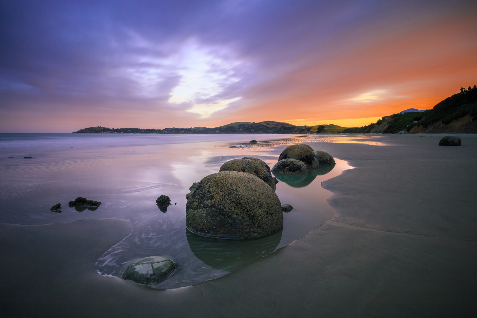 Moeraki Boulders, Neuseeland