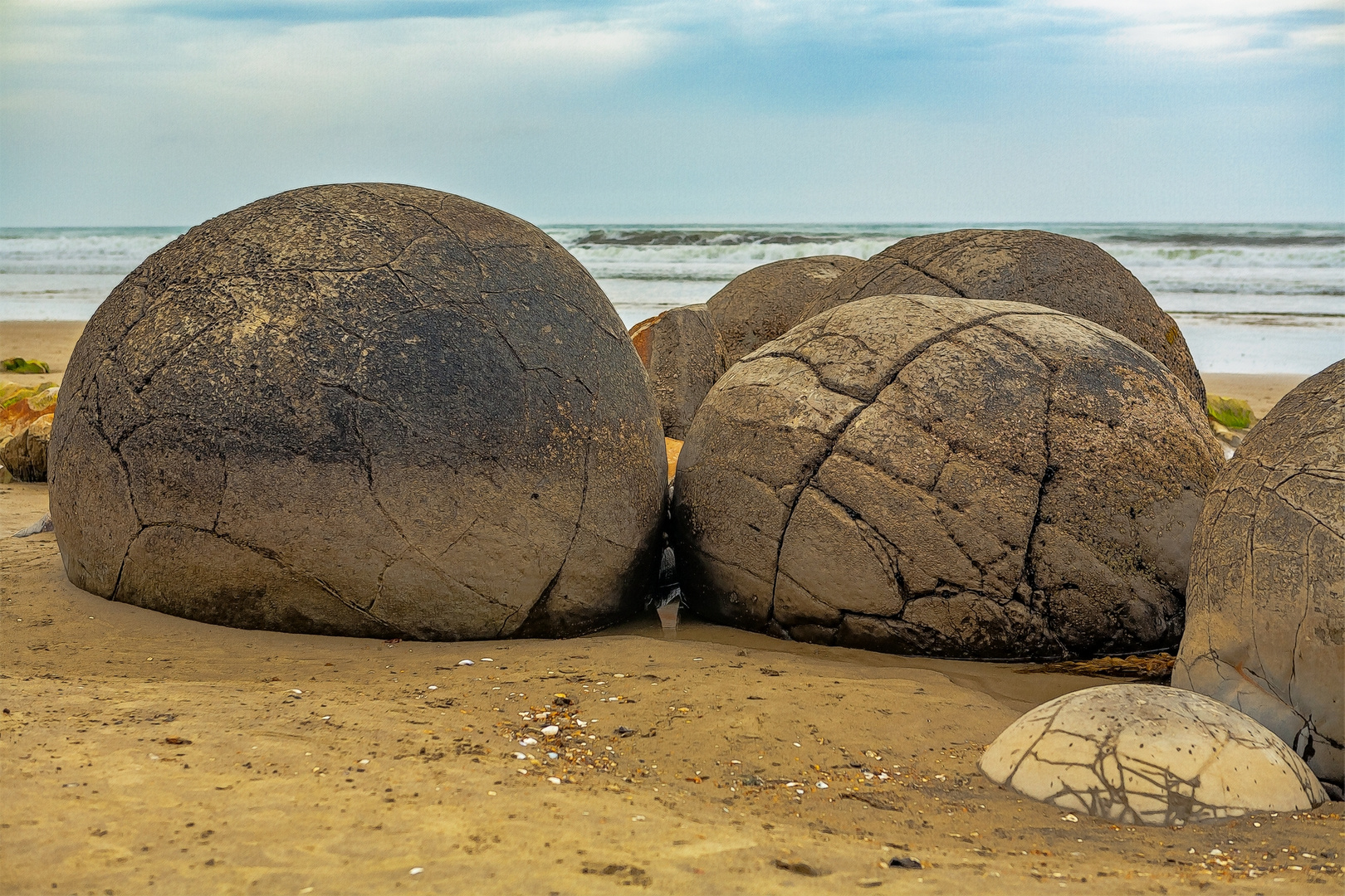 Moeraki Boulders, Neuseeland