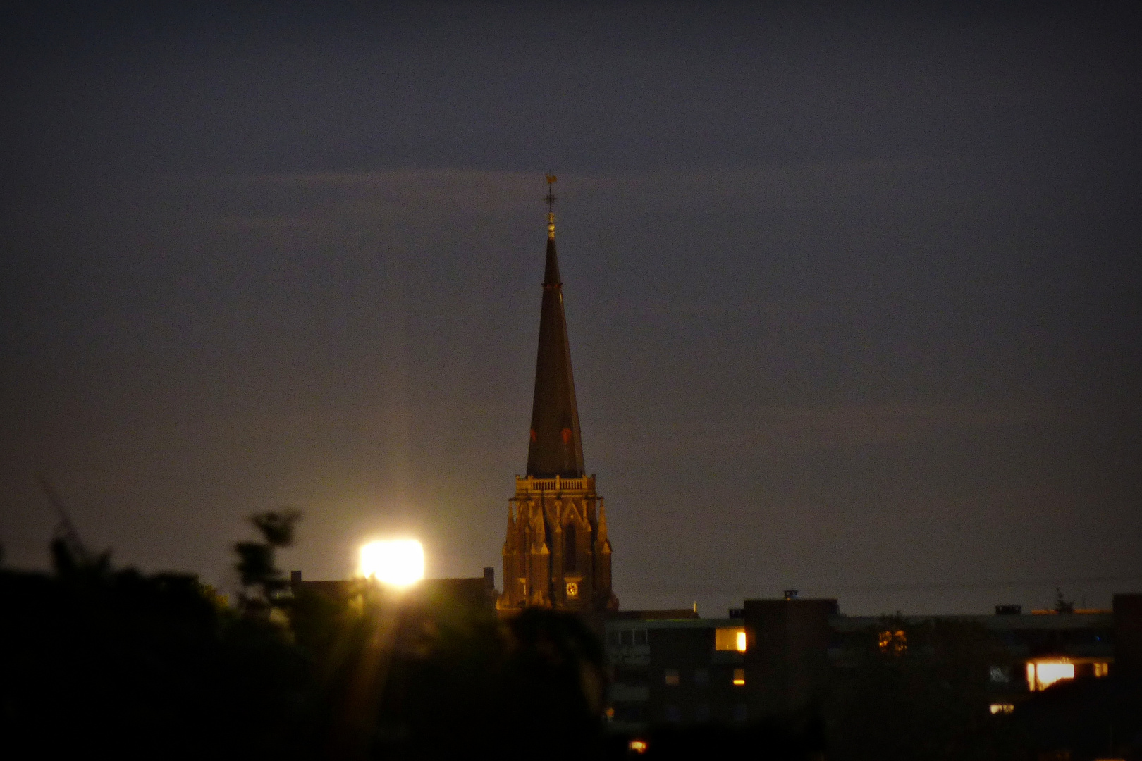 Moers City at Night