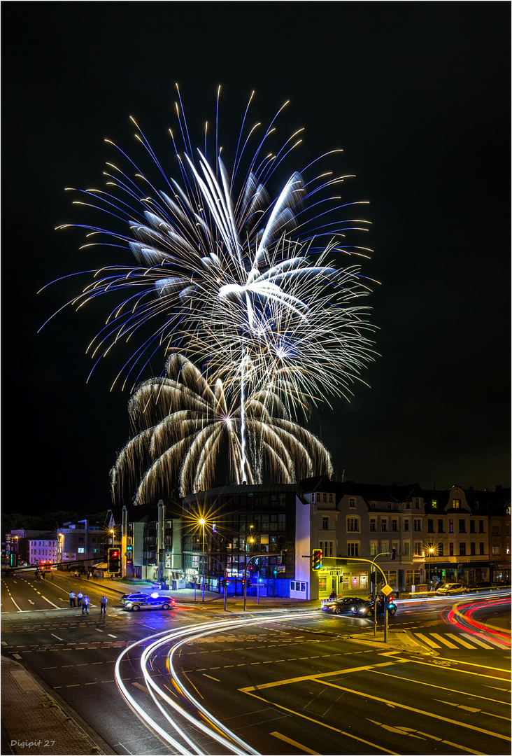 Moers Kirmesabschlußfeuerwerk 2017