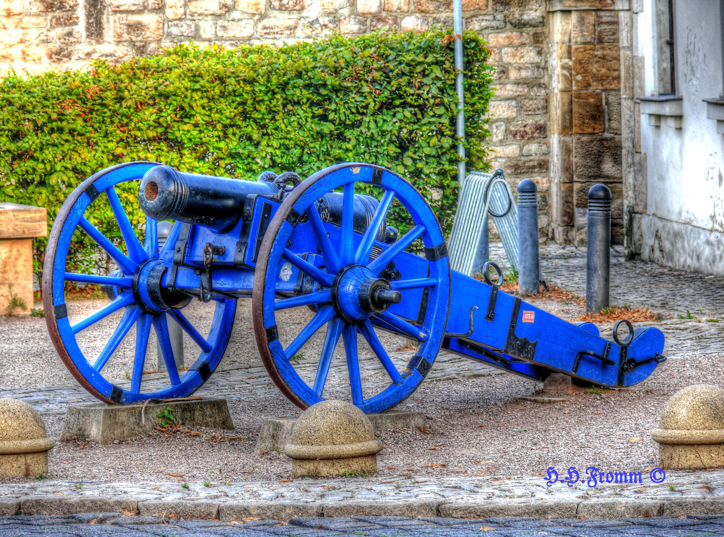 Mörser Kanone in Erfurt auf dem Petersberg