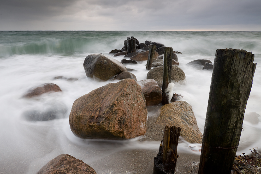 Moesgaard Strand in Aarhus, Dänemark