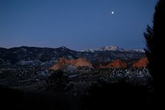 Mogenstimmung im Garden of the Gods