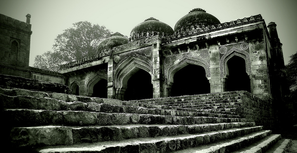 Moghul-Grabstätte im Lodhi Park, Delhi