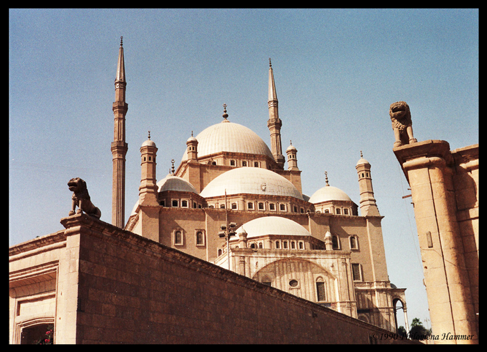 Mohammed-Ali-Moschee in Kairo 1990