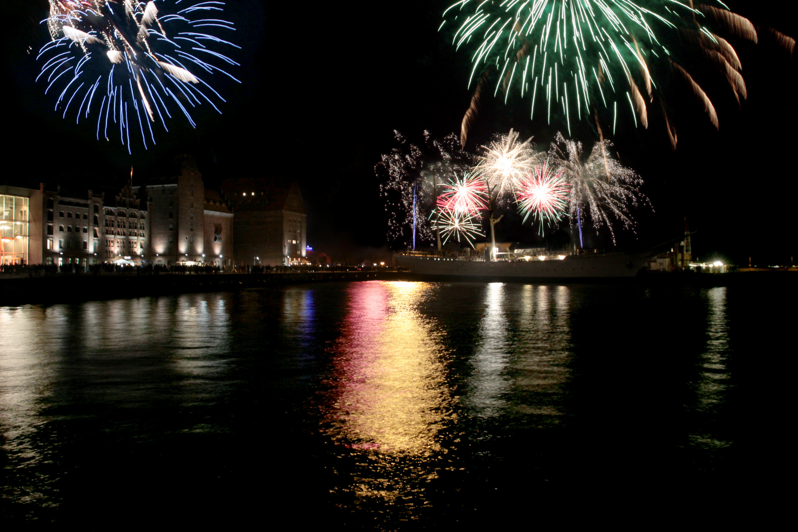 Mohlenfeuerwerk Stralsund 2012