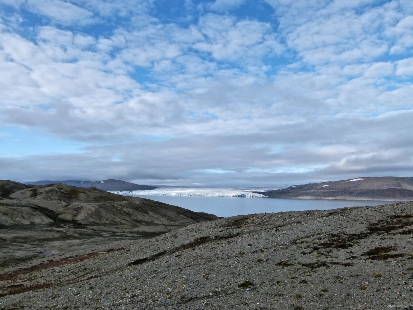 Mohnbukta, Stein und Eis, Spitzbergen, Svalbard