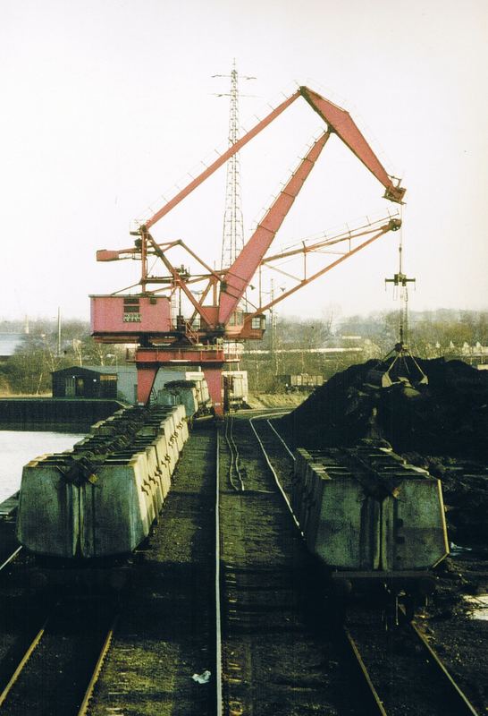 Mohr-Kran im Preussenhafen