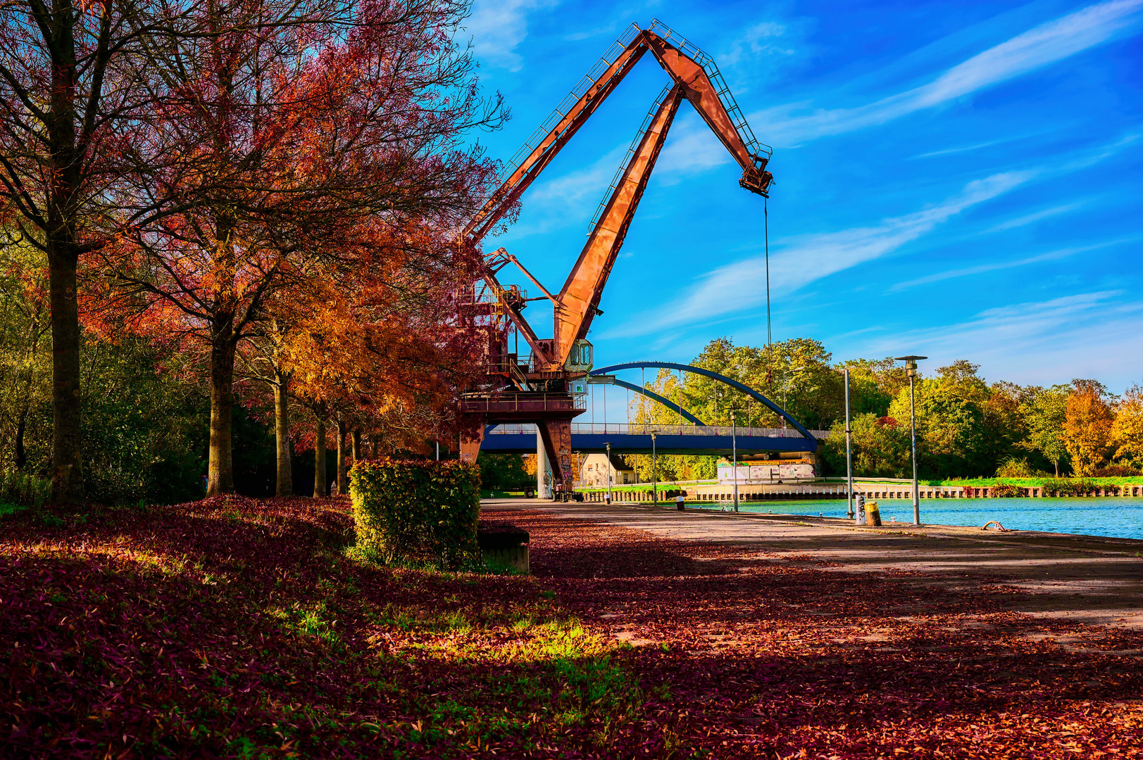 Mohr Kran Preußenhafen Lünen