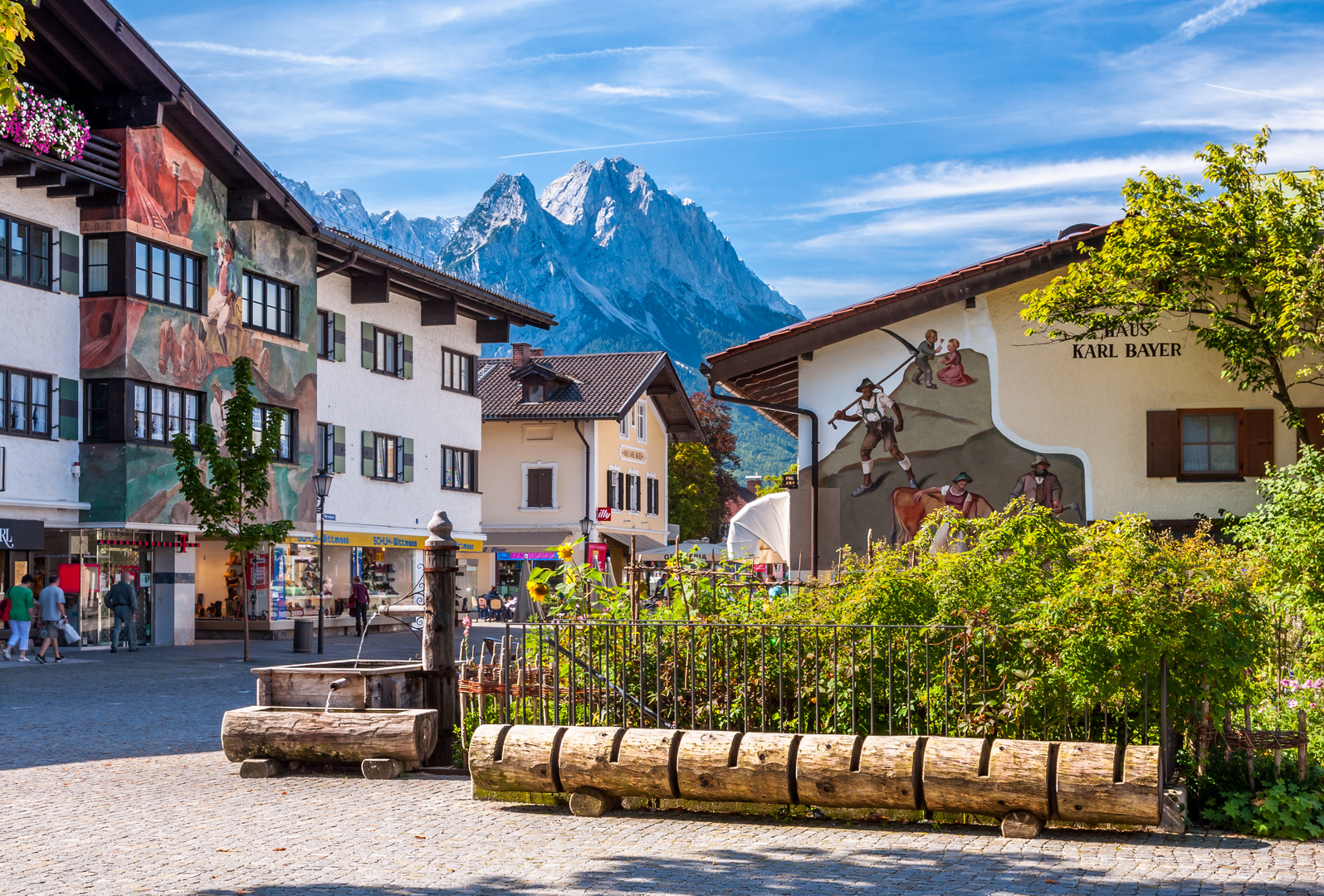 Mohrenplatz-Brunnen (Garmisch)