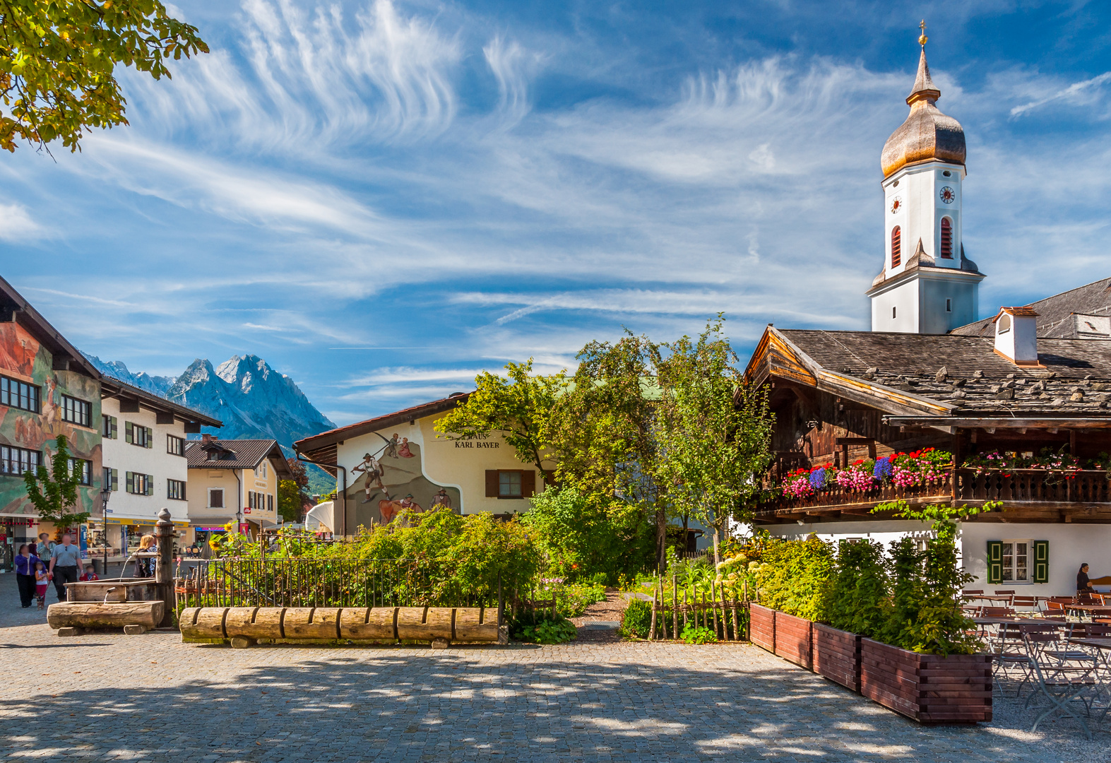 Mohrenplatz in Garmisch